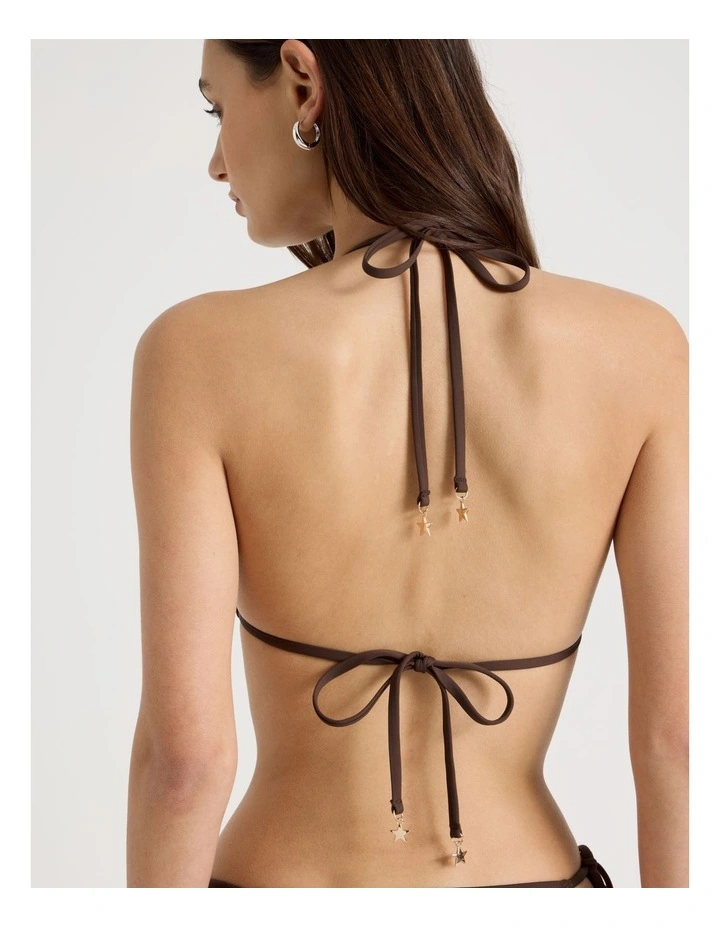 Kiara Swim Top in Dark Chocolate image 6