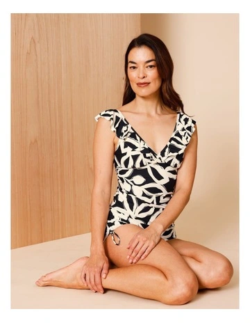 Tiana Tankini in Abstract Floral Print