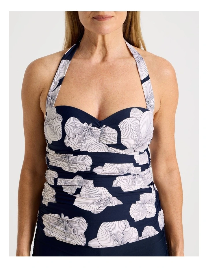 Ophelia Tankini in Midnight Floral Print image 3