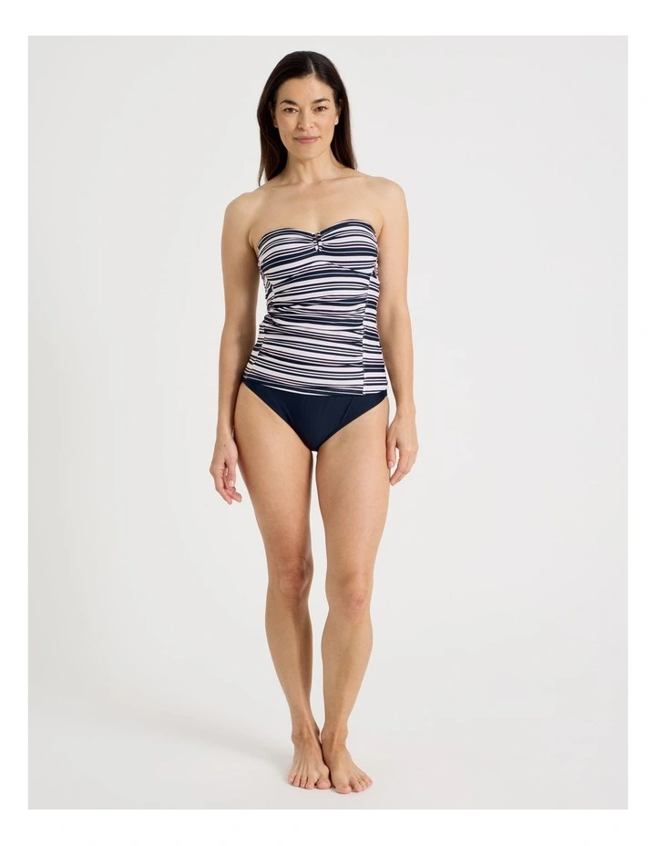 Laura Tankini in Midnight Stripe Print image 6