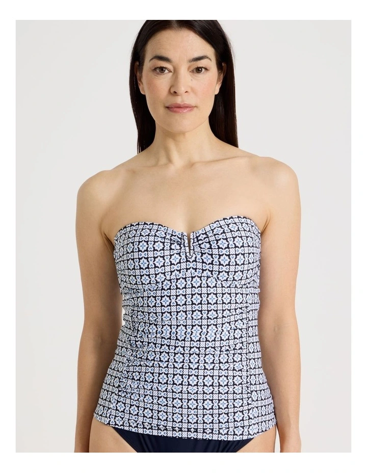 Laura Tankini in Tile Print image 3