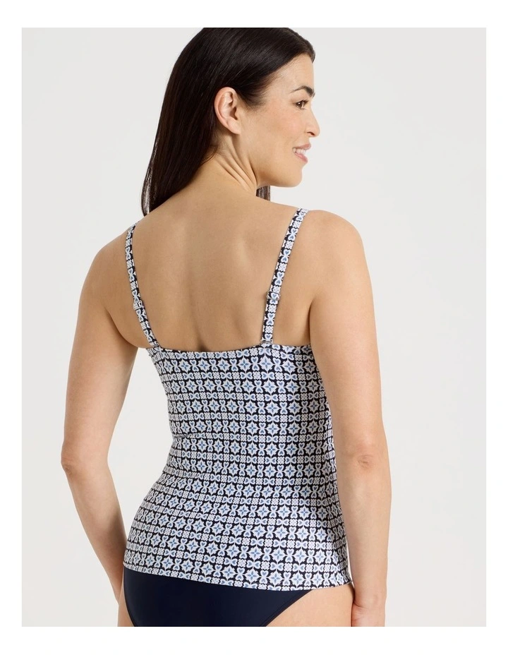 Laura Tankini in Tile Print image 5