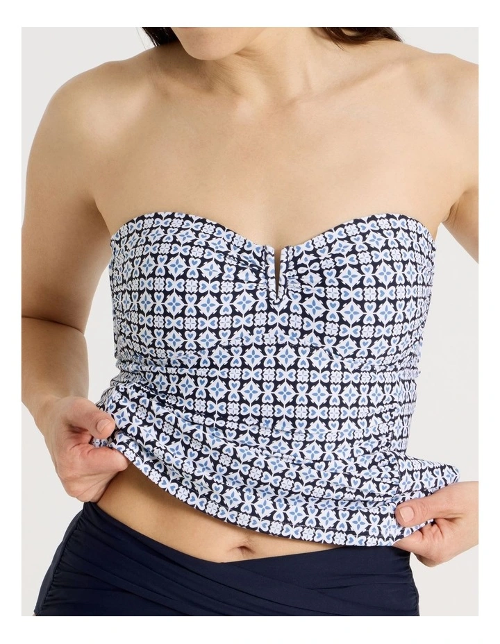 Laura Tankini in Tile Print image 6