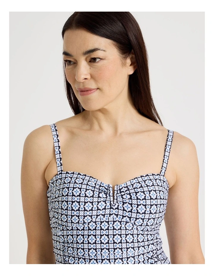 Laura Tankini in Tile Print image 7