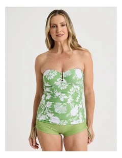Luisa Tankini in Matcha Palms