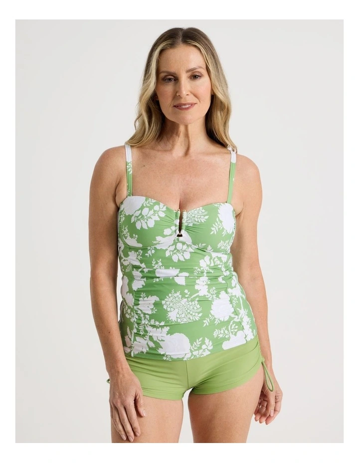 Luisa Tankini in Matcha Palms image 3