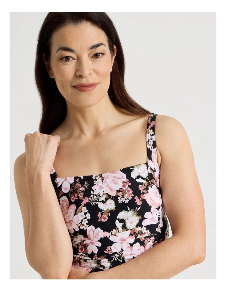 Belle Tankini in Rose Floral image 4
