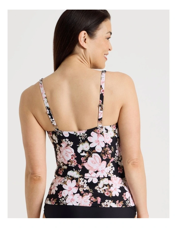 Belle Tankini in Rose Floral image 6