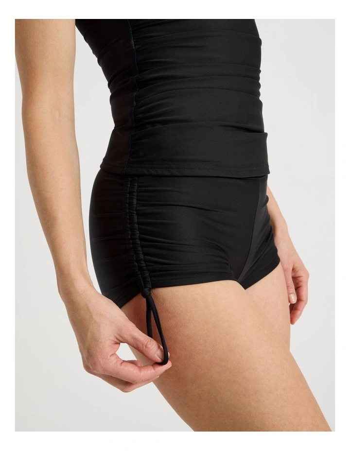 Eva Swim Shortie in Black image 3