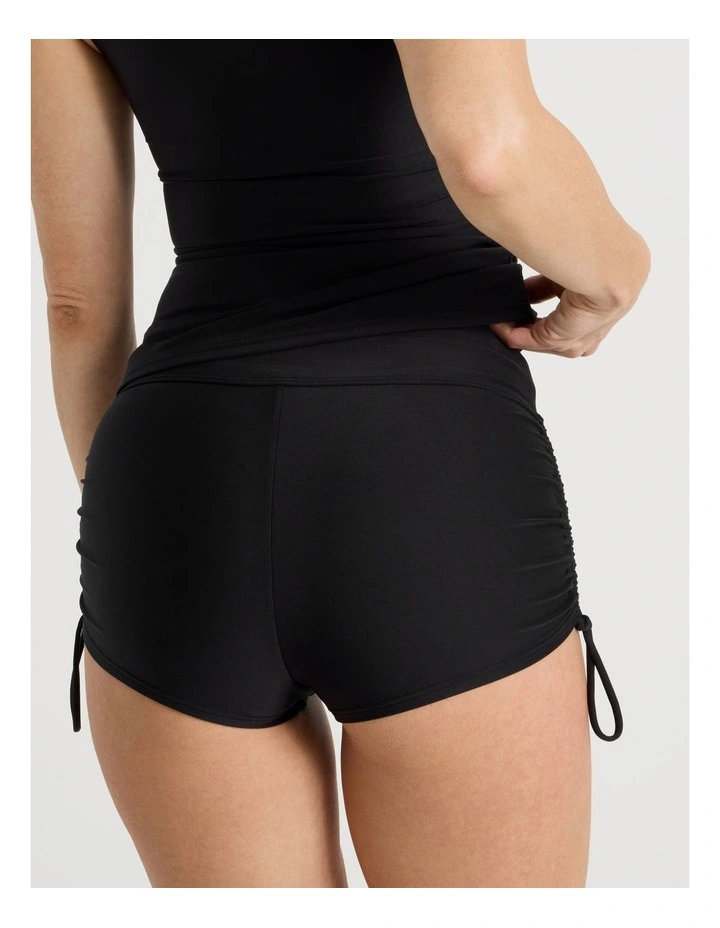 Eva Swim Shortie in Black image 4
