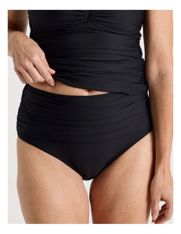 Katrina Swim Bottom in Black image 2