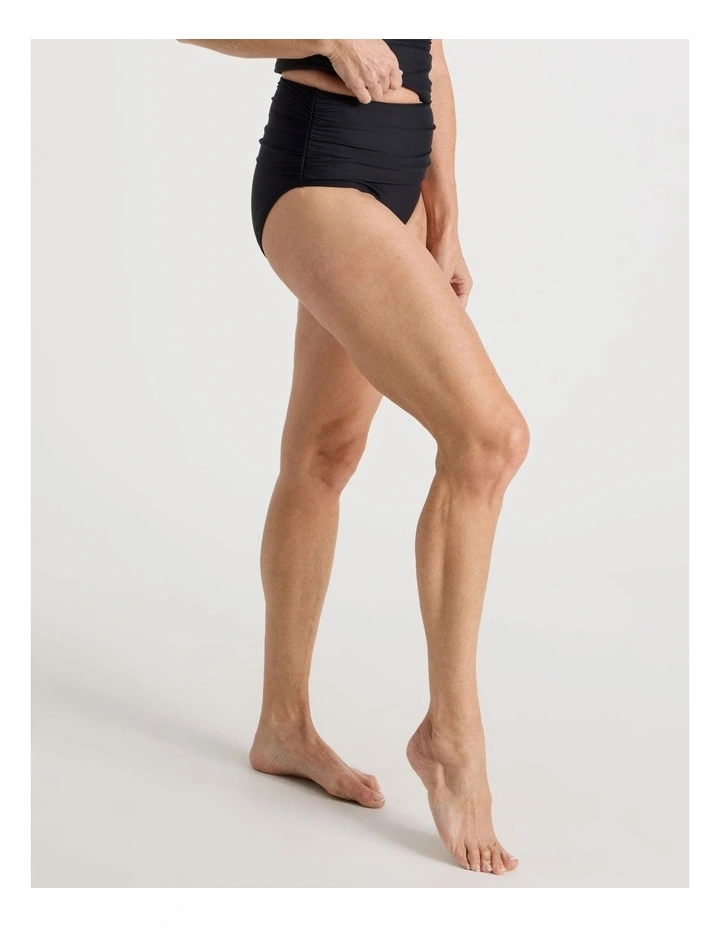 Katrina Swim Bottom in Black image 3