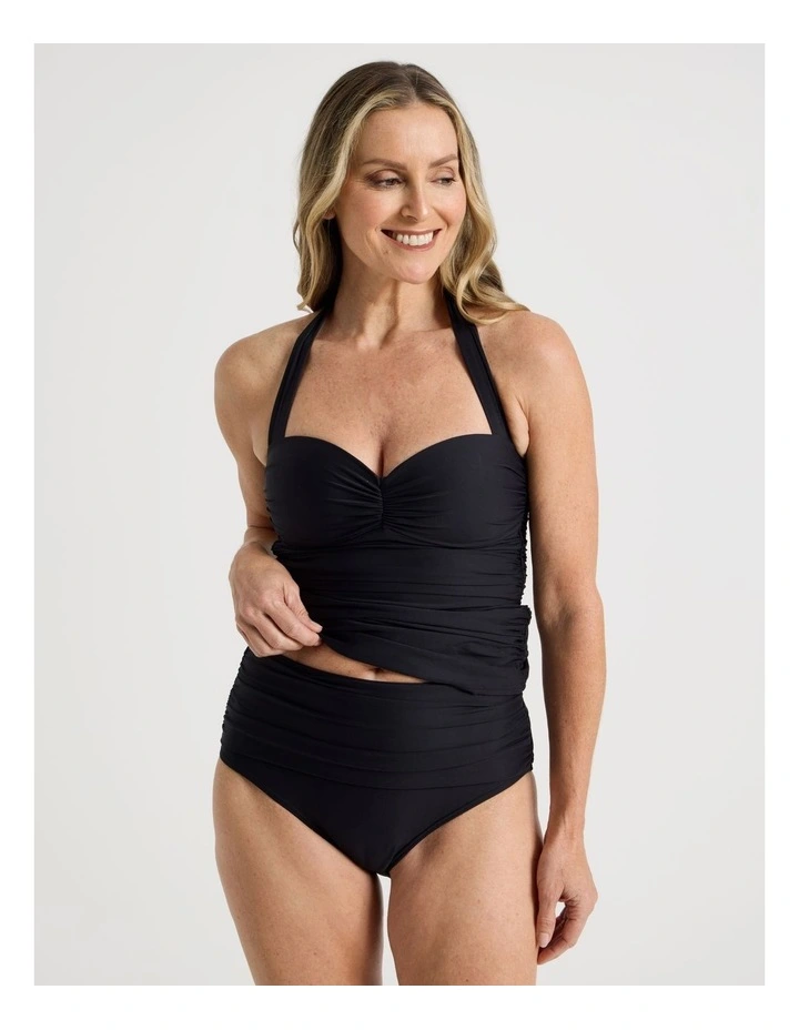 Katrina Swim Bottom in Black image 4