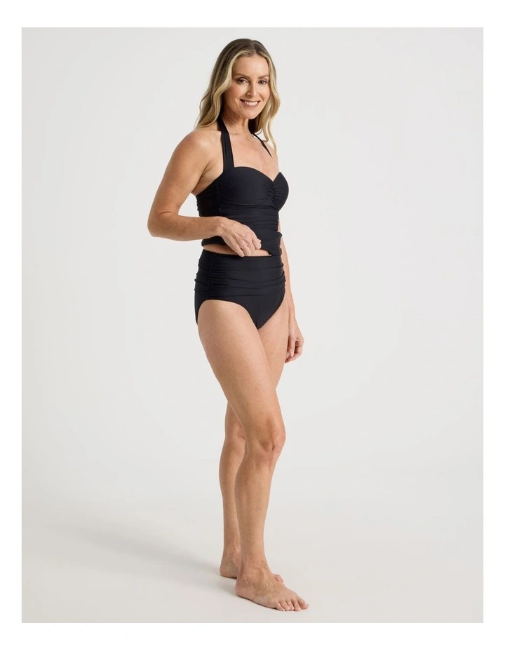 Katrina Swim Bottom in Black image 5