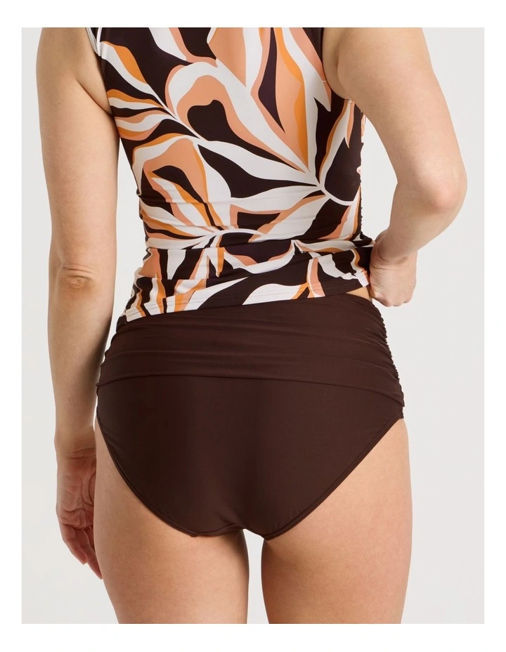 Katrina Swim Bottom in Chocolate image 6