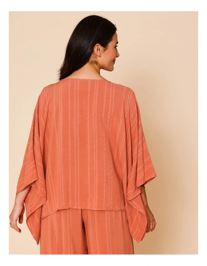 Dusk Audrey Overswim Top in Dusty Red image 4