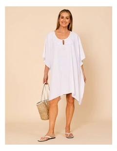 Lorraine Kaftan in White