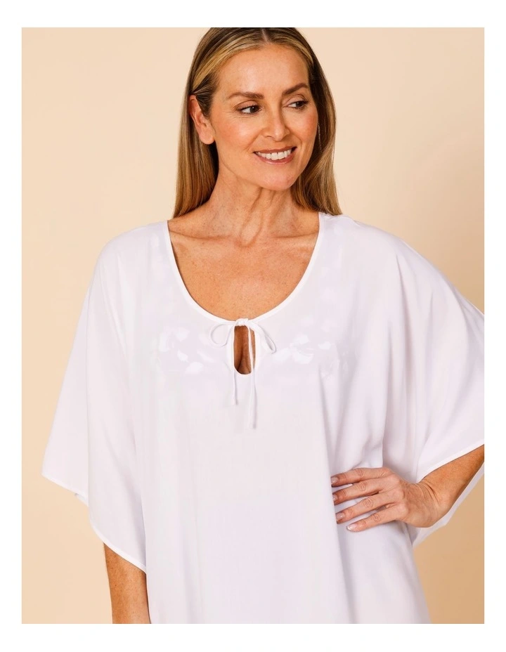 Lorraine Kaftan in White image 3