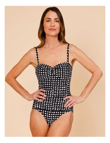 Laura Swimsuit in Abstract Spot Print