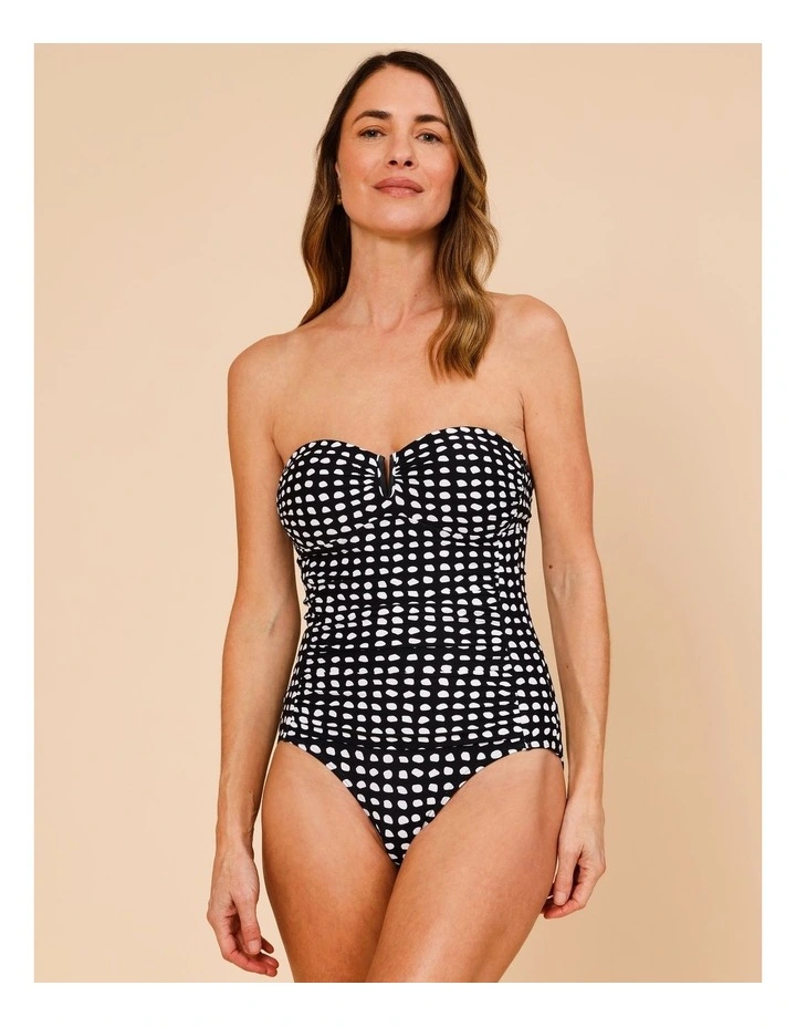 Laura Swimsuit in Abstract Spot Print image 3