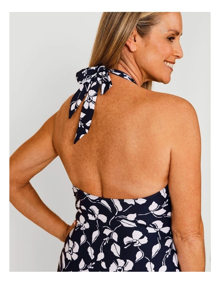 Riviera Blaire Swimsuit in Navy Floral Print image 5