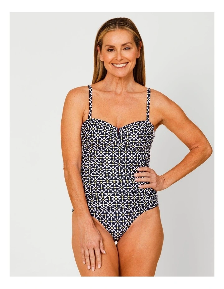 Riviera Laura Swimsuit in Italian Tile Print image 2