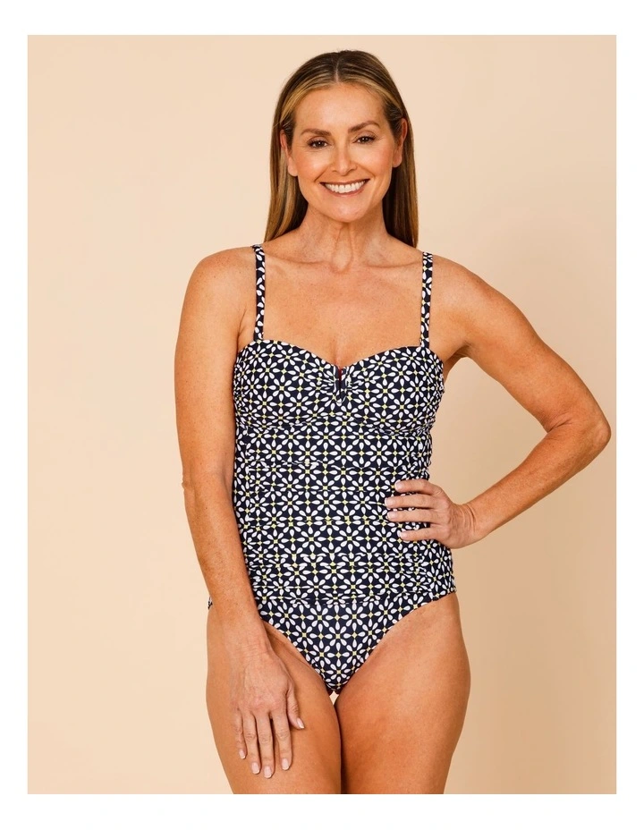 Riviera Laura Swimsuit in Italian Tile Print image 2