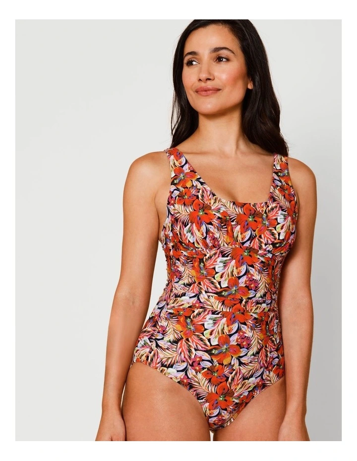 Belinda Swimsuit in Coastal Floral Print image 2