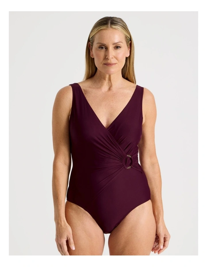 Evelyn Swimsuit in Plum image 2