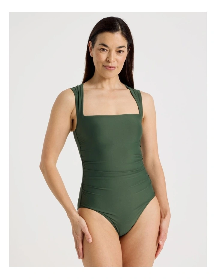 Jennifer Swimsuit in Olive image 4