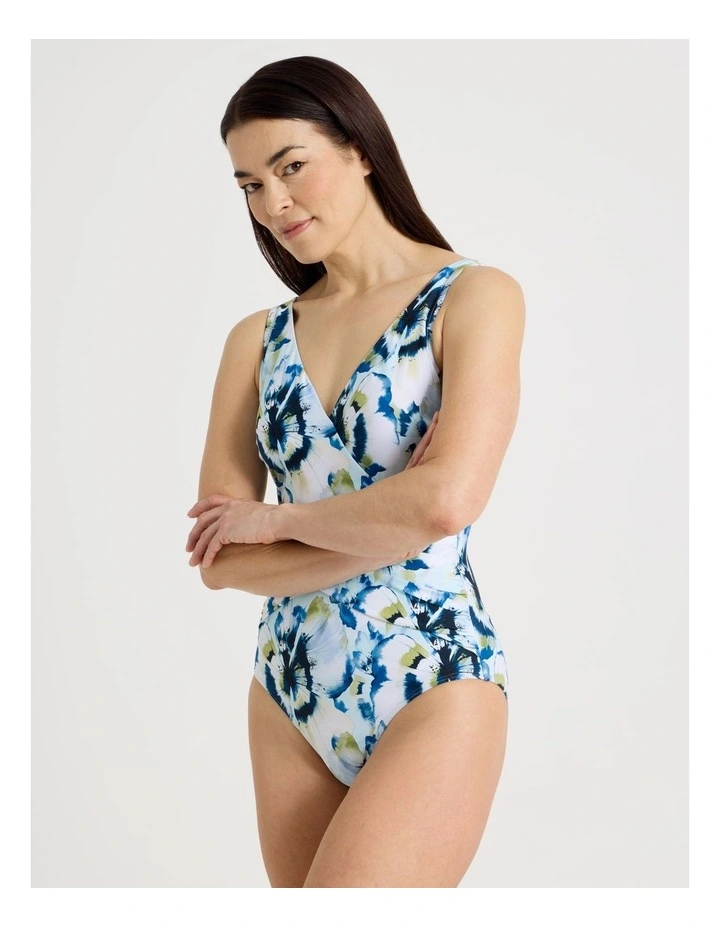 Gina Swimsuit in Tie Dye Floral image 4