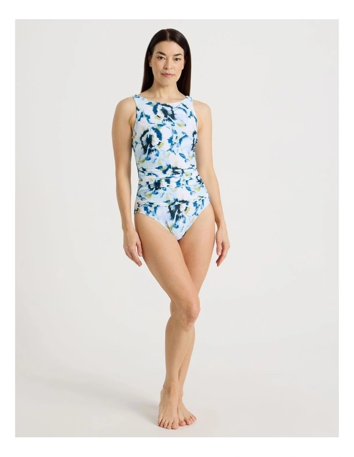 Frances Swimsuit in Tie Dye Floral image 4