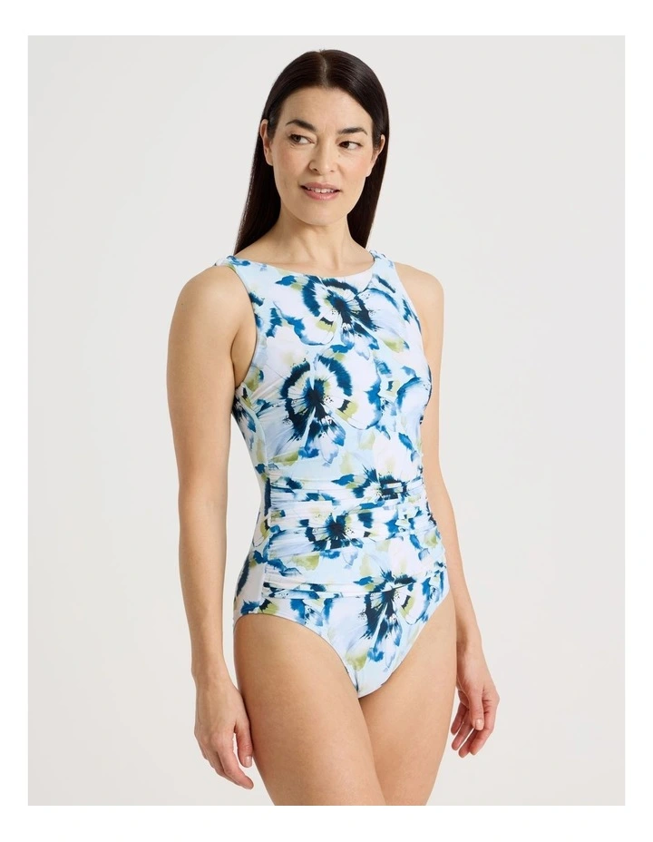 Frances Swimsuit in Tie Dye Floral image 5