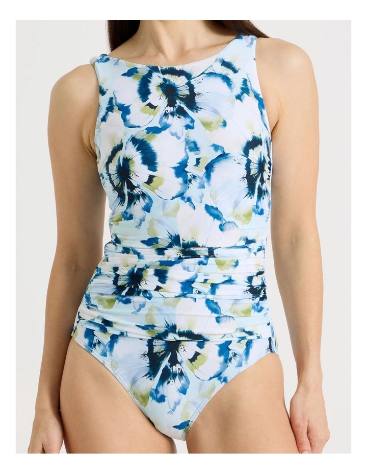 Frances Swimsuit in Tie Dye Floral image 7