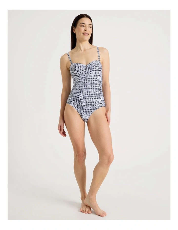 Laura Swimsuit in Tile Print image 2