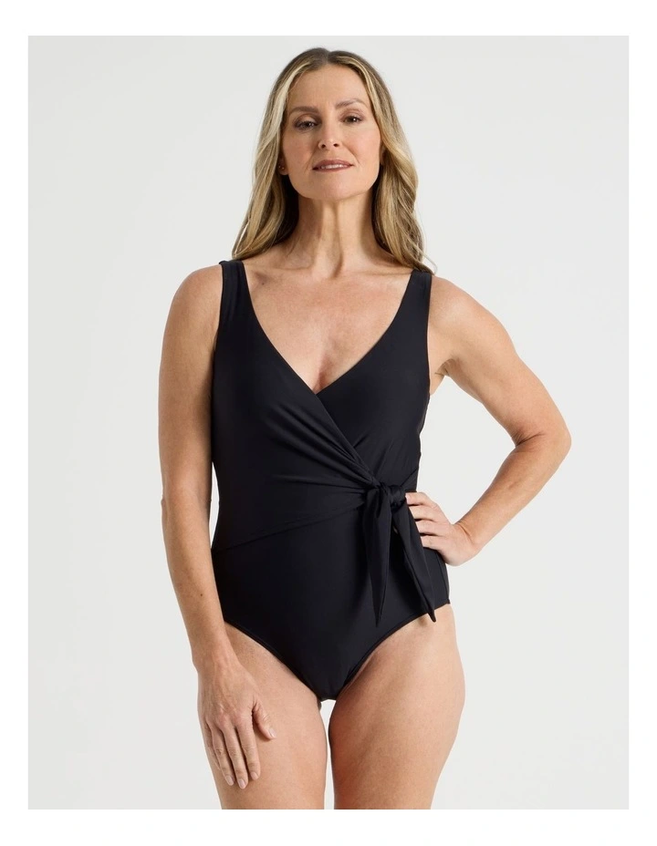 Rose Swimsuit in Black image 1
