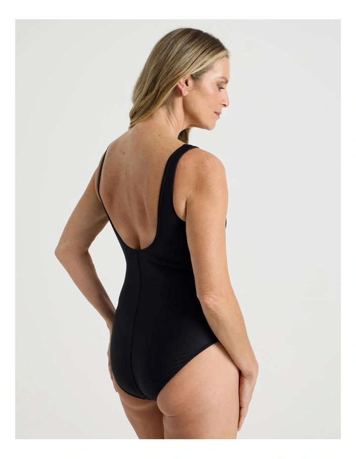 Rose Swimsuit in Black image 5