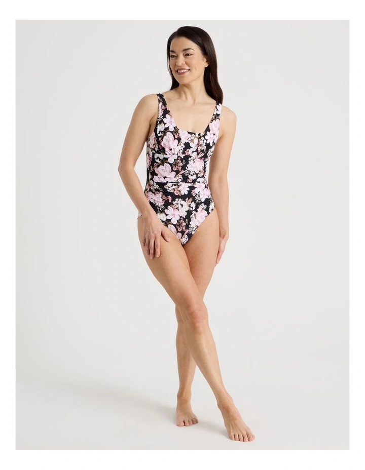Belinda Swimsuit in Rose Floral image 2
