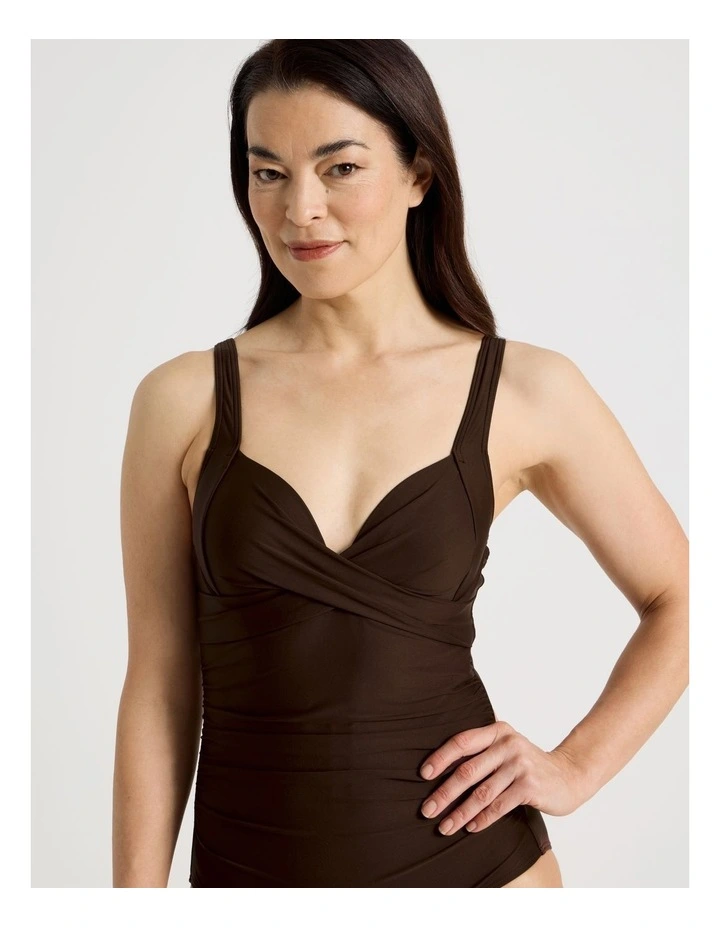 Paula Swimsuit in Chocolate image 2