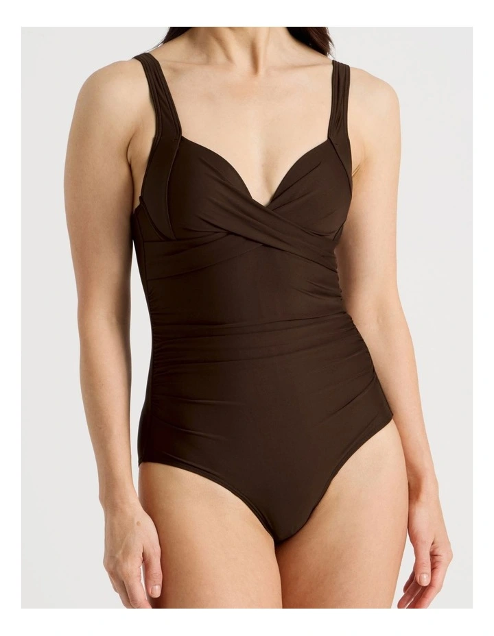Paula Swimsuit in Chocolate image 3