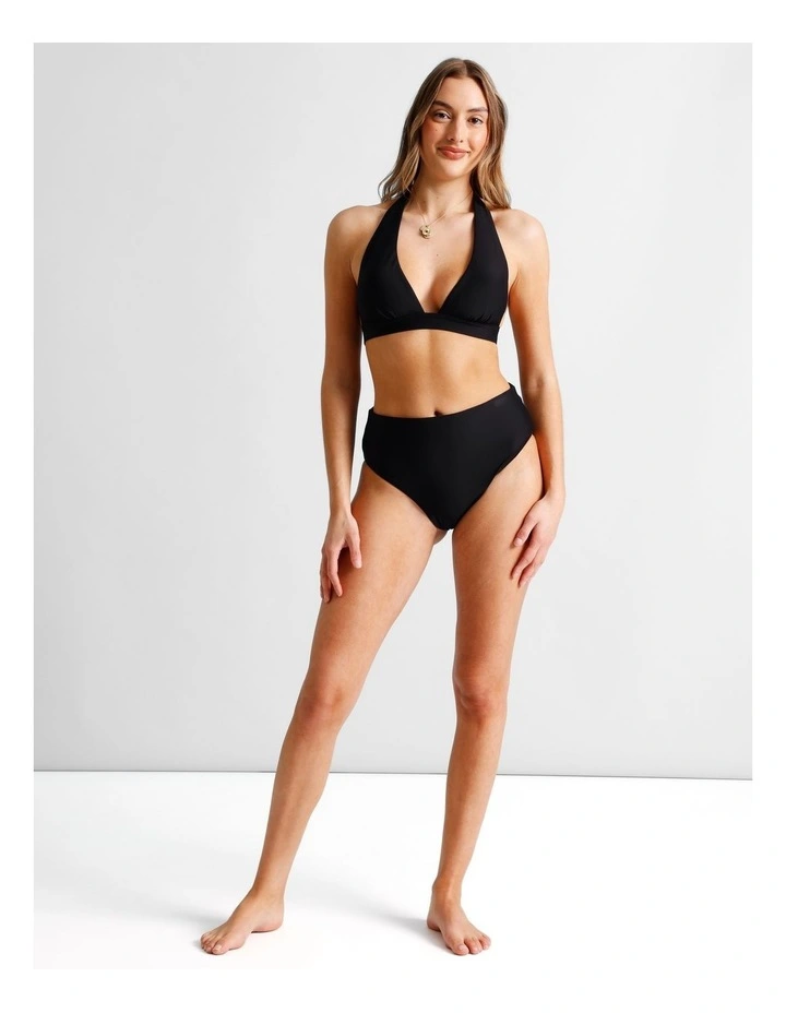 Lana High Swim Bottom in Black image 1
