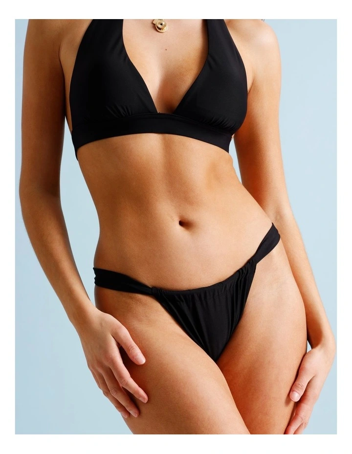 Charlie Swim Bottom in Black image 2