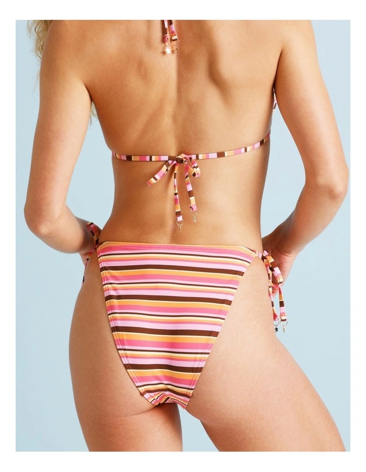 Kaia Bikini Bottom in Candy Stripe Print image 6