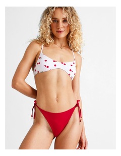 Chloe & Lola Kaia Bikini Bottom in Chilli Red