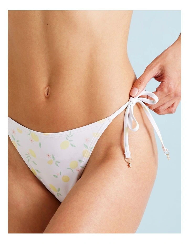 Lola Kaia Bikini Bottom in Limoncello Spritz Print image 5