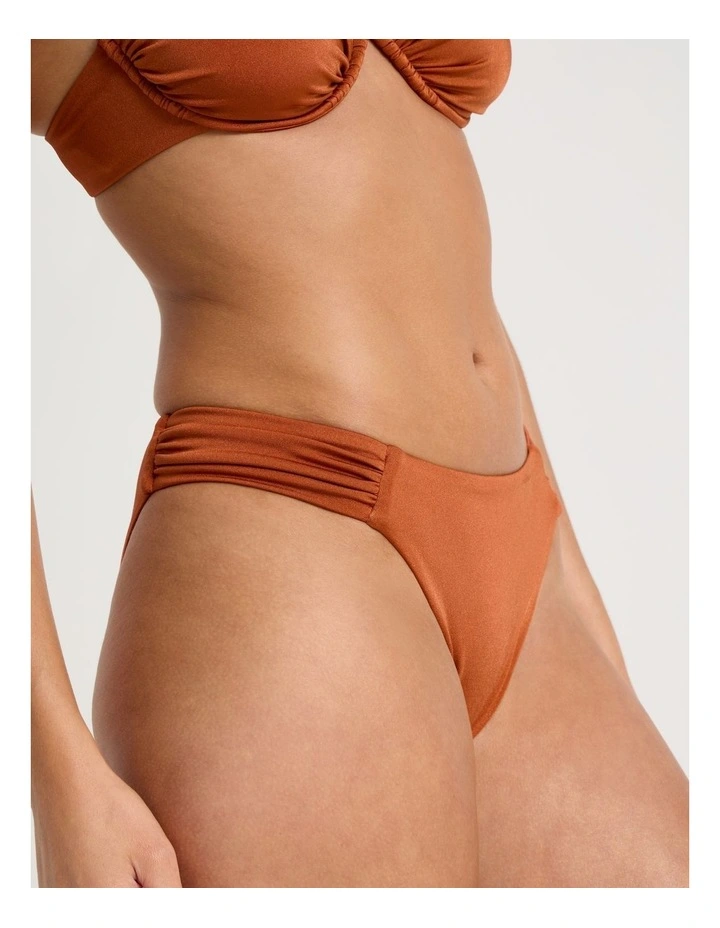 Charlotte Bikini Bottom in Cinnamon image 3