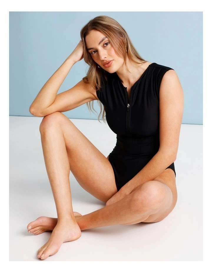 Zoe Swimsuit in Black image 3
