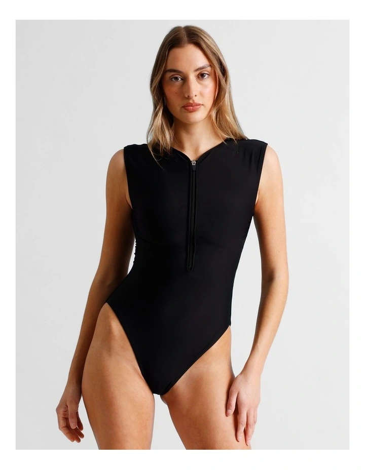 Zoe Swimsuit in Black image 4