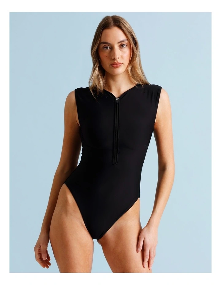 Zoe Swimsuit in Black image 4