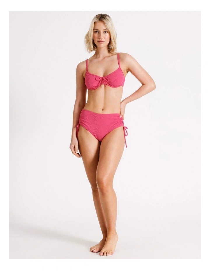 Harper Bikini Top in Shell Pink image 3